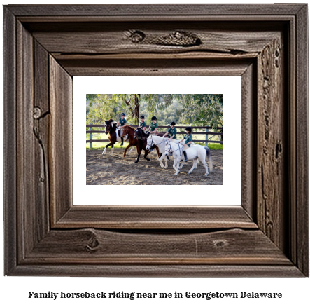 family horseback riding near me in Georgetown, Delaware